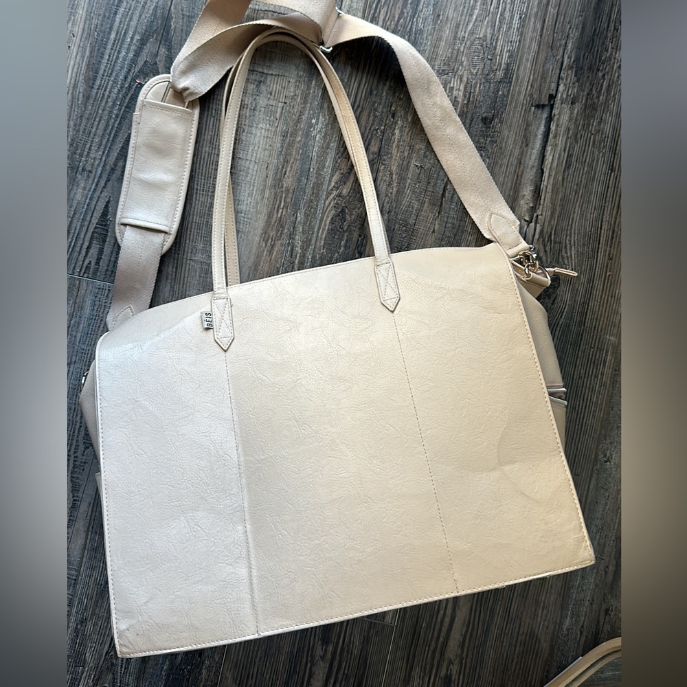 BEIS - The Large Work Tote in Beige
